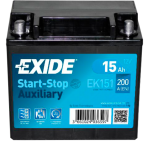 EXIDE START-STOP AUXILIARY