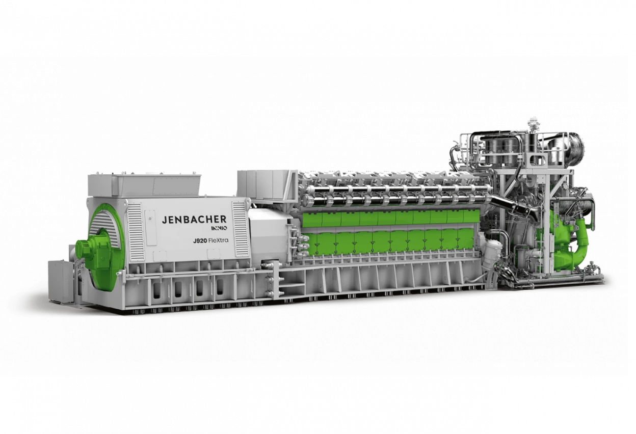 Установка газопоршневых электростанций от Jeanbacher