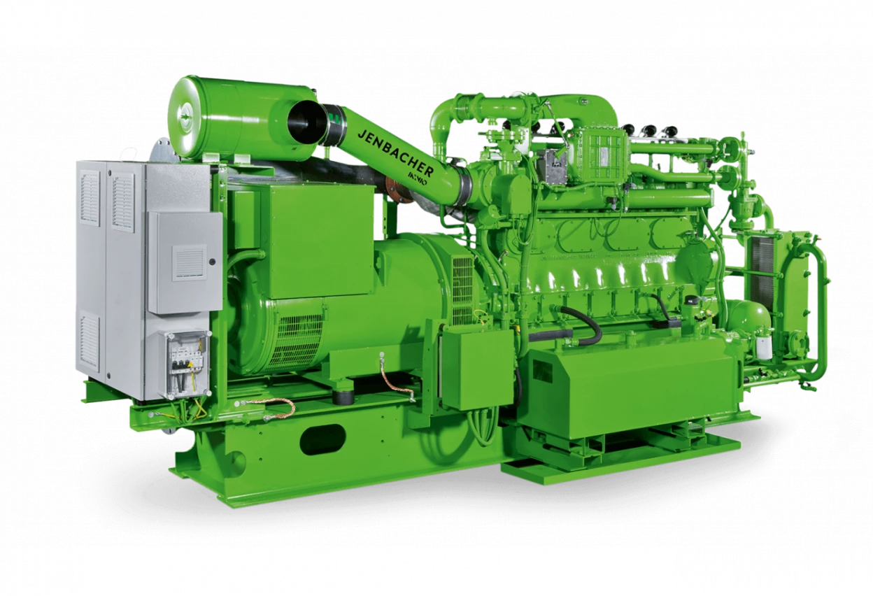 Установка газопоршневых электростанций от Jeanbacher