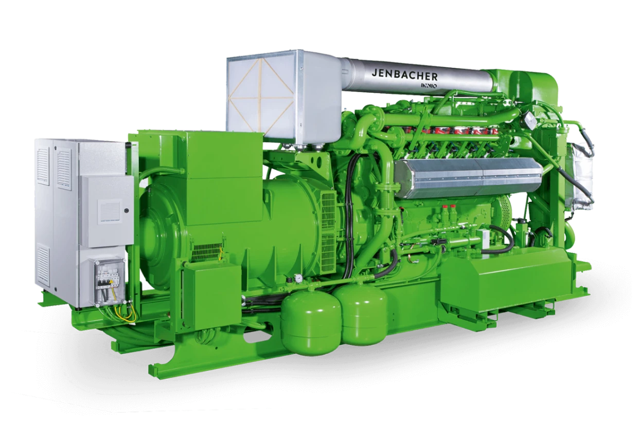 Установка газопоршневых электростанций от Jeanbacher