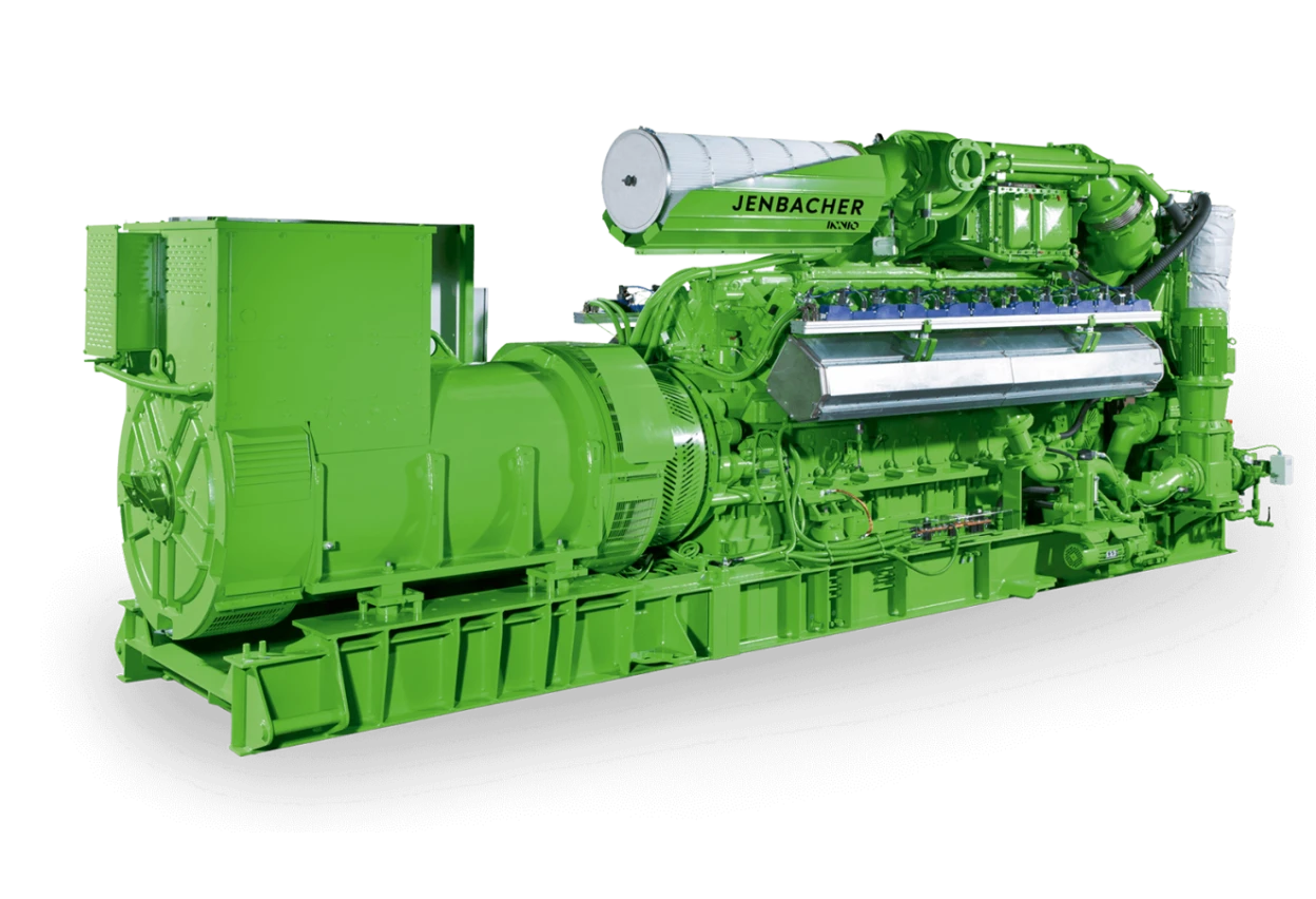 Установка газопоршневых электростанций от Jeanbacher