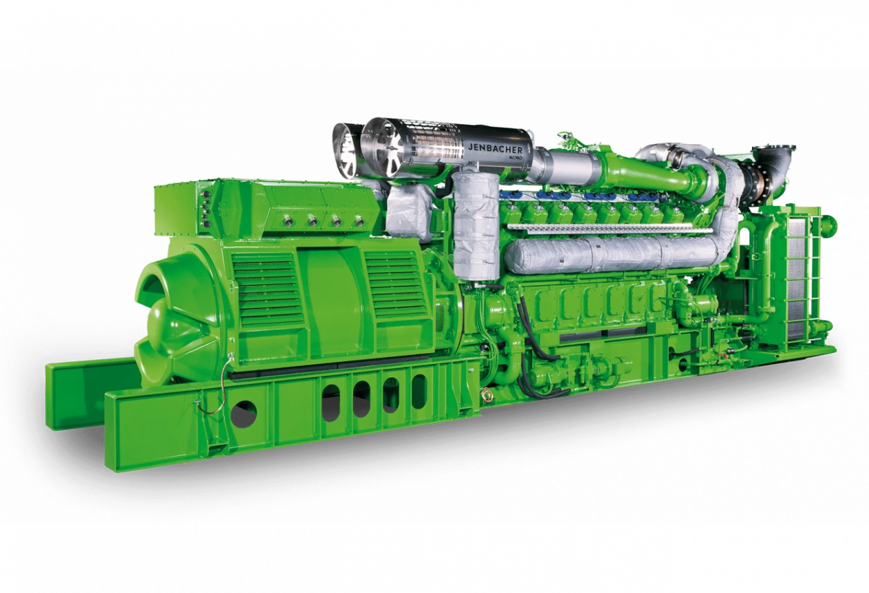 Установка газопоршневых электростанций от Jeanbacher