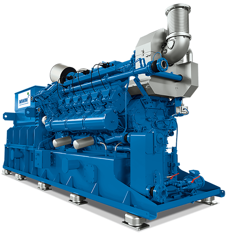 Газовый двигатель TCG 3020 (1,380 - 2,300 кВт)