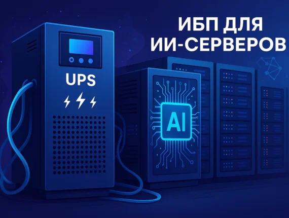 Лучшие ИБП для ИИ-серверов и дата-центров, оптимизированных под искусственный интеллект