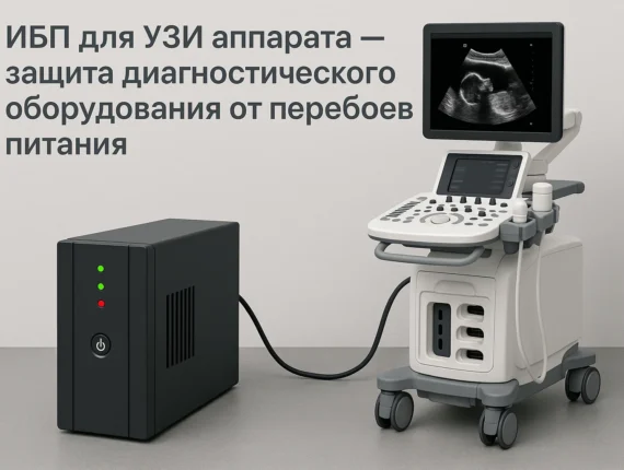 ИБП для УЗИ аппарата — защита диагностического оборудования от перебоев питания