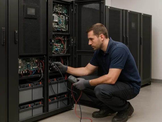 Обслуживание промышленных ИБП: как избежать частых поломок и неисправностей
