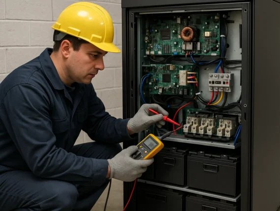 Как правильно обслуживать промышленный ИБП: советы по уходу и обслуживанию