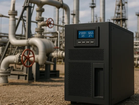 ИБП для нефтегазового оборудования: защита техники и непрерывная работа
