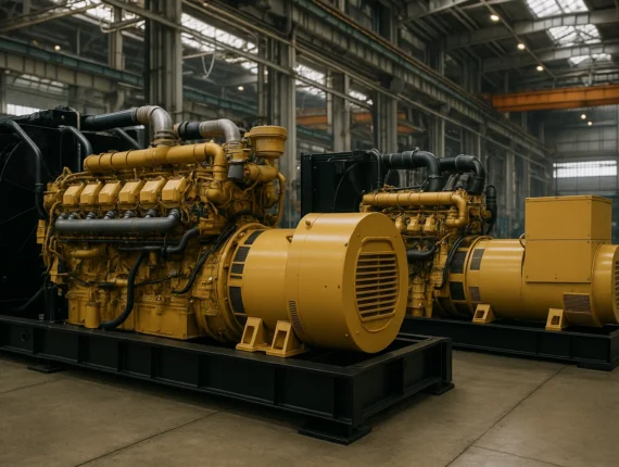 Дизельные генераторы для заводов: аварийное питание на случай отключений