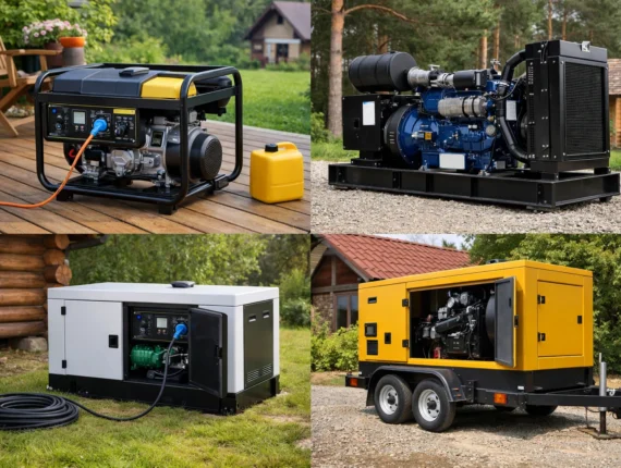 Как выбрать дизельный генератор для дачи: компактные и мощные модели
