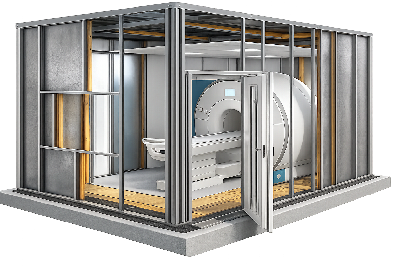 Купить клетку Фарадея для МРТ Купить клетку Фарадея для МРТ